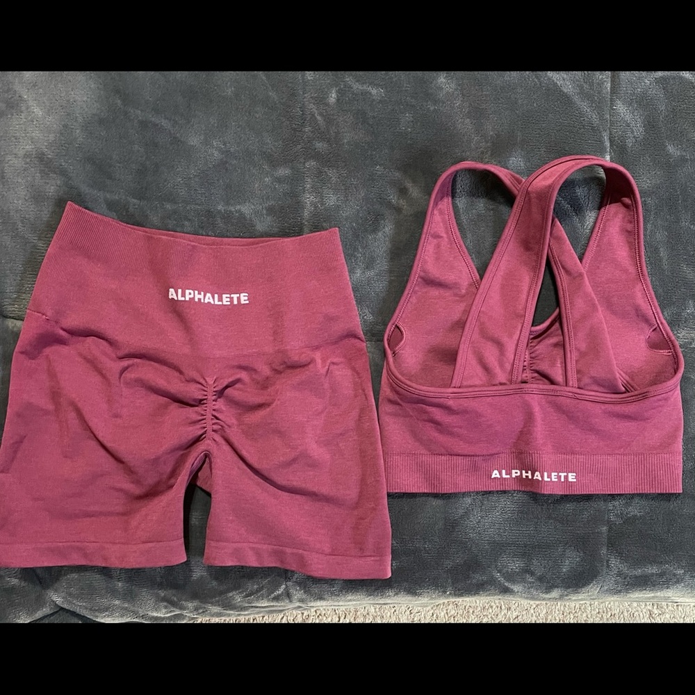 Alphalete Amplify Short and Bra